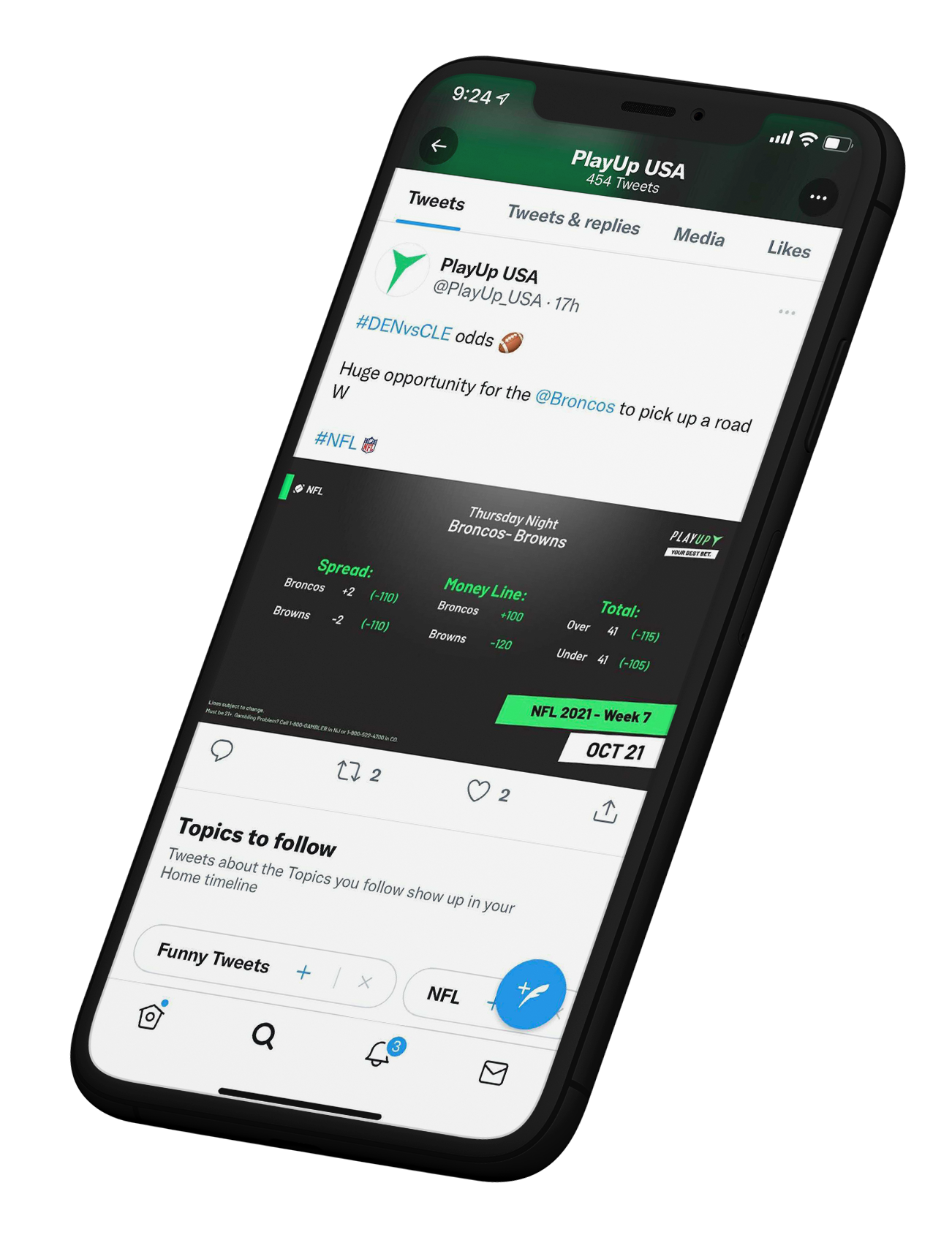 td sports betting mobile